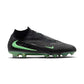 Phantom 6 High Elite FG Soccer Cleat - Black/Black/Illusion Green - Regular (D)
