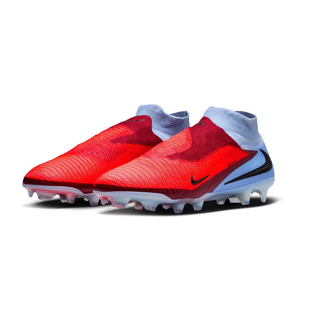 Phantom 360 Elite DF FG Soccer Cleat - Royal Tint/Bright Crimson/Black - Regular (D)