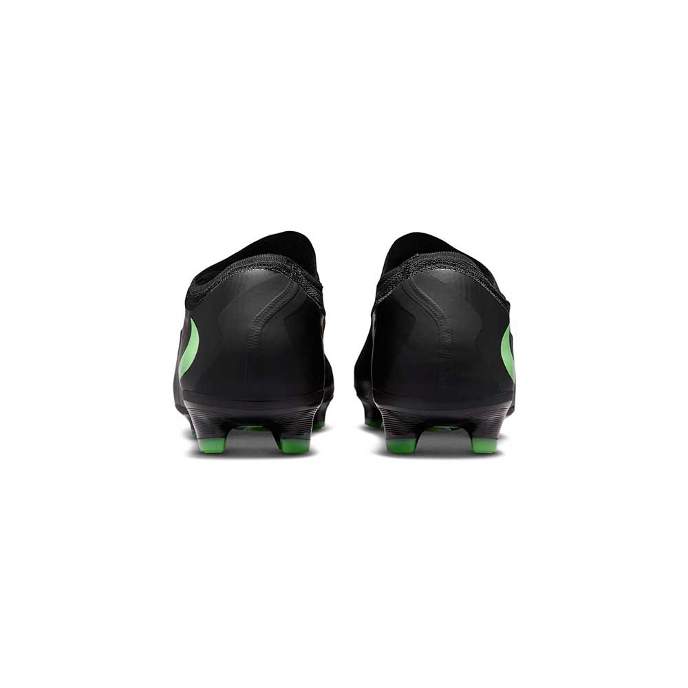 Phantom 6 Low Pro FG Soccer Cleat - Black/Black/Illusion Green - Regular (D)