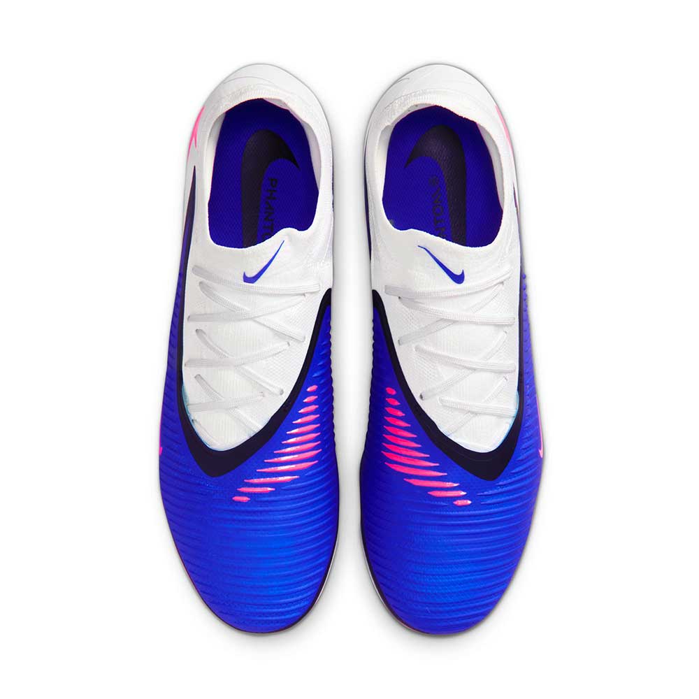 Phantom 6 Low Pro FG Soccer Cleat - Racer Blue/Pink Blast/White - Regular (D)