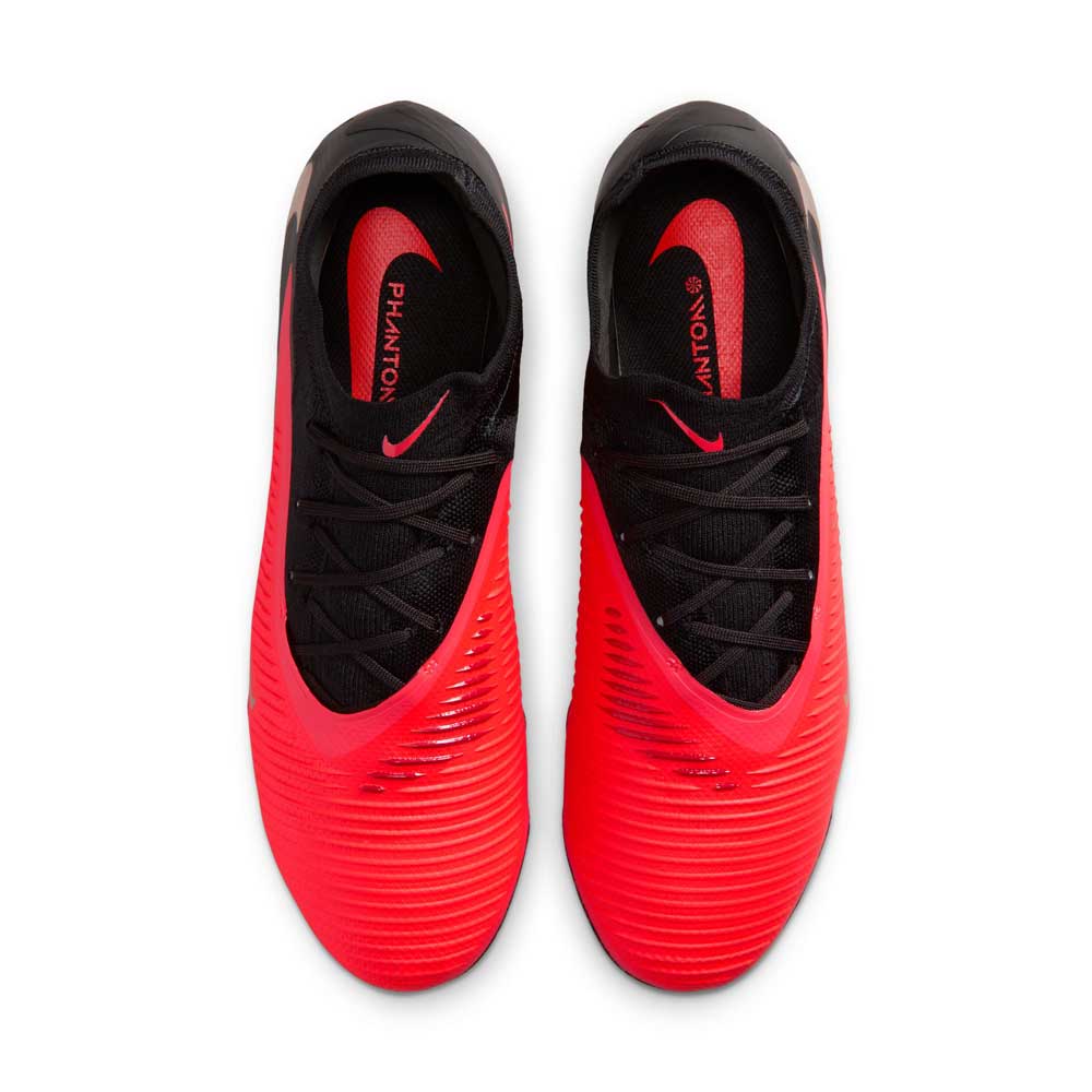 Phantom 6 Low Pro FG Soccer Cleat - Bright Crimson/Black/Bright Crimson - Regular (D)