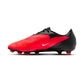 Phantom 6 Low Academy FG/MG Soccer Cleat - Bright Crimson/Black/Bright Crimson - Regular (D)