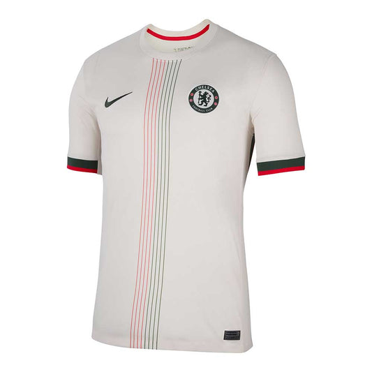 Chelsea FC DF SS Away Stadium Jersey - Phantom/Speed Red/Galactic Jade