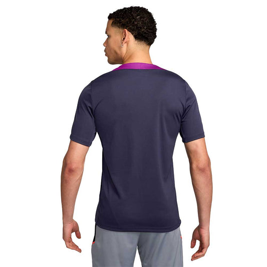 FC Barcelona DF Strike SS Top - Imperial Purple/Midwest Gold