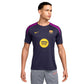 FC Barcelona DF Strike SS Top - Imperial Purple/Midwest Gold