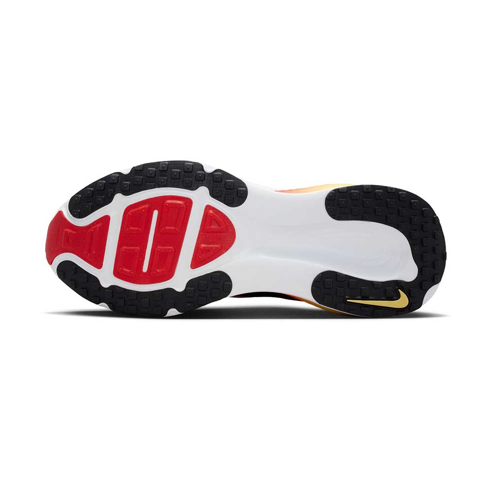 Men's Nike Vomero 18 Running Shoe - Black/Bright Crimson/Light Crimson - Regular (D)