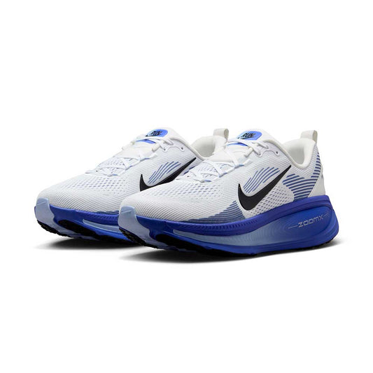 Men's Nike Vomero 18 Running Shoe - White/Black/Blue Tint/Light Marine - Regular (D)