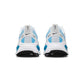 Men's Nike Vomero 18 Running Shoe - White/Black/Blue Hero - Regular (D)