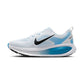 Men's Nike Vomero 18 Running Shoe - White/Black/Blue Hero - Regular (D)