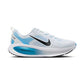 Men's Nike Vomero 18 Running Shoe - White/Black/Blue Hero - Regular (D)