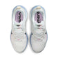 Women's Nike Vomero 18 Running Shoe - White/Midnight Navy/Work Blue - Regular (B)