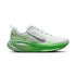 White/Metallic Silver/Illusion Green
