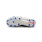 JR Phantom 6 Low Pro FG/MG Soccer Cleat - Racer Blue/Pink Blast/White - Regular (D)