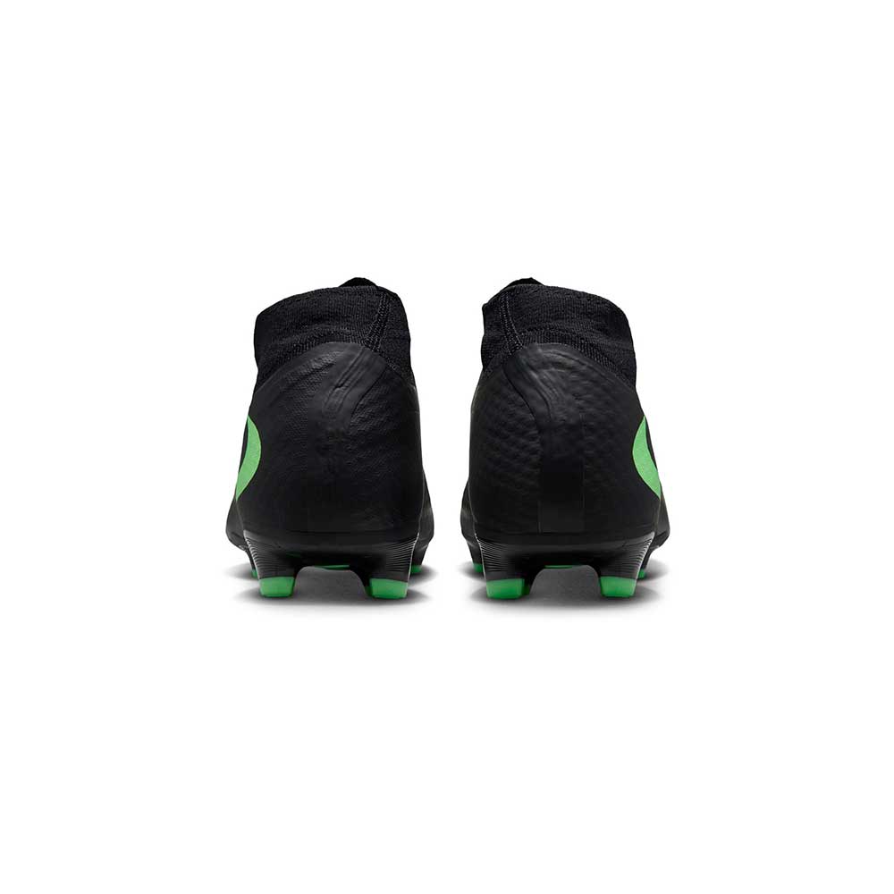 Phantom 6 High Academy FG/MG Soccer Cleat - Black/Illusion Green/Black - Regular (D)