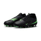 Phantom 6 High Academy FG/MG Soccer Cleat - Black/Illusion Green/Black - Regular (D)