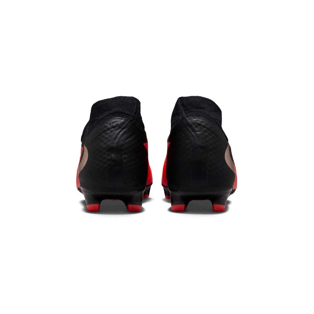 Phantom 6 High Academy FG/MG Soccer Cleat - Bright Crimson/Black/Bright Crimson - Regular (D)