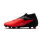 Phantom 6 High Academy FG/MG Soccer Cleat - Bright Crimson/Black/Bright Crimson - Regular (D)