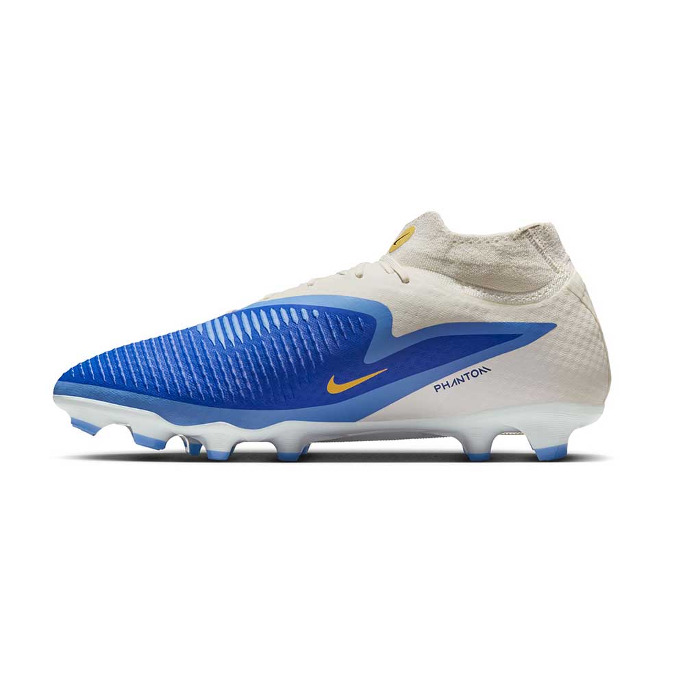 Phantom 6 High Academy LV8 FG/MG Soccer Cleat - Racer Blue/Dark Obsidian
