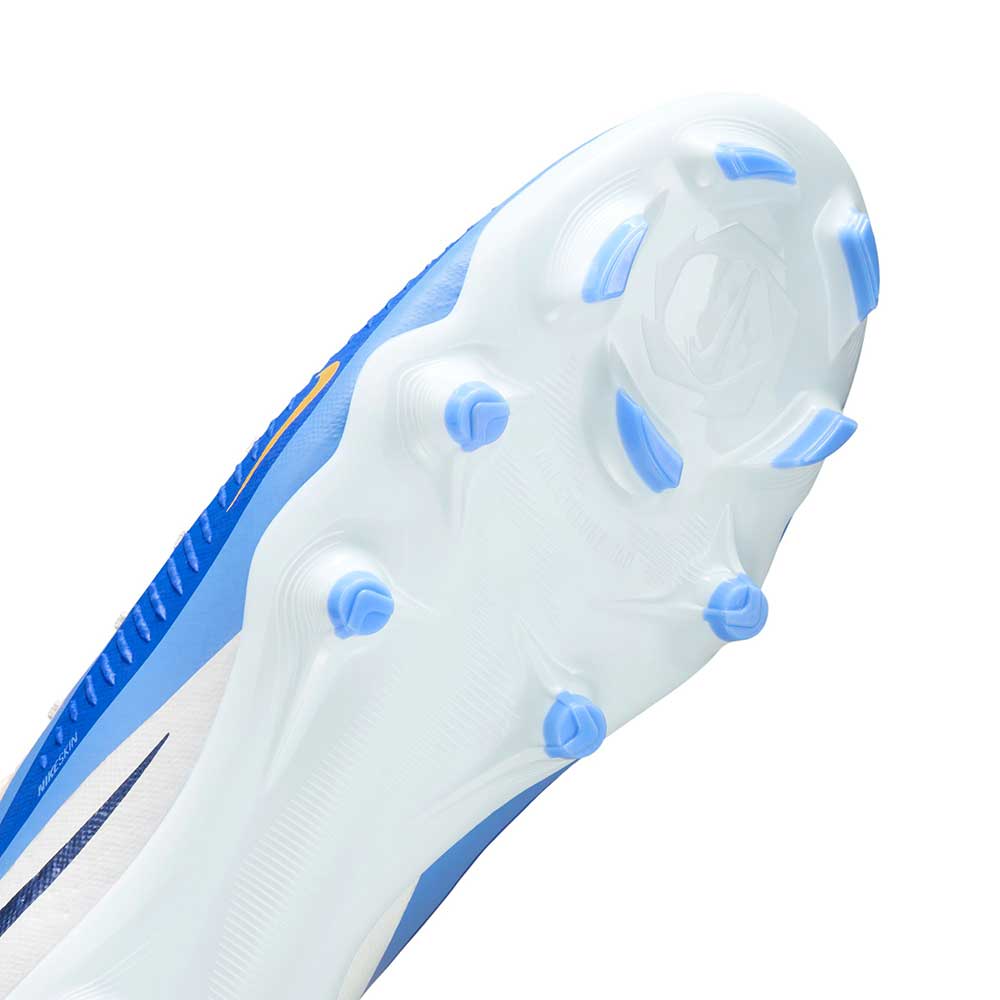 Phantom 6 High Academy LV8 FG/MG Soccer Cleat - Racer Blue/Dark Obsidian
