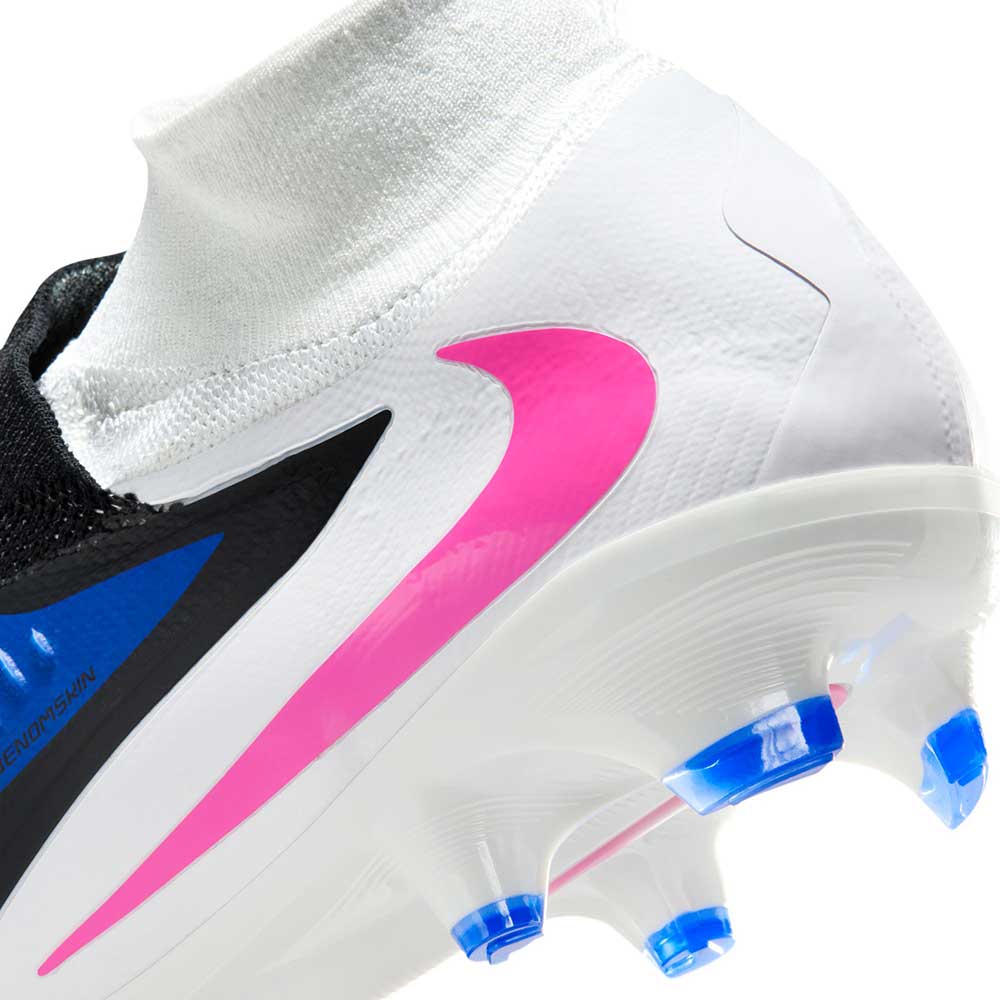 Phantom 6 High Pro FG Soccer Cleat - Racer Blue/Pink Blast/White - Regular (D)
