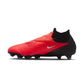 Phantom 6 High Pro FG Soccer Cleat - Bright Crimson/Black/Bright Crimson - Regular (D)