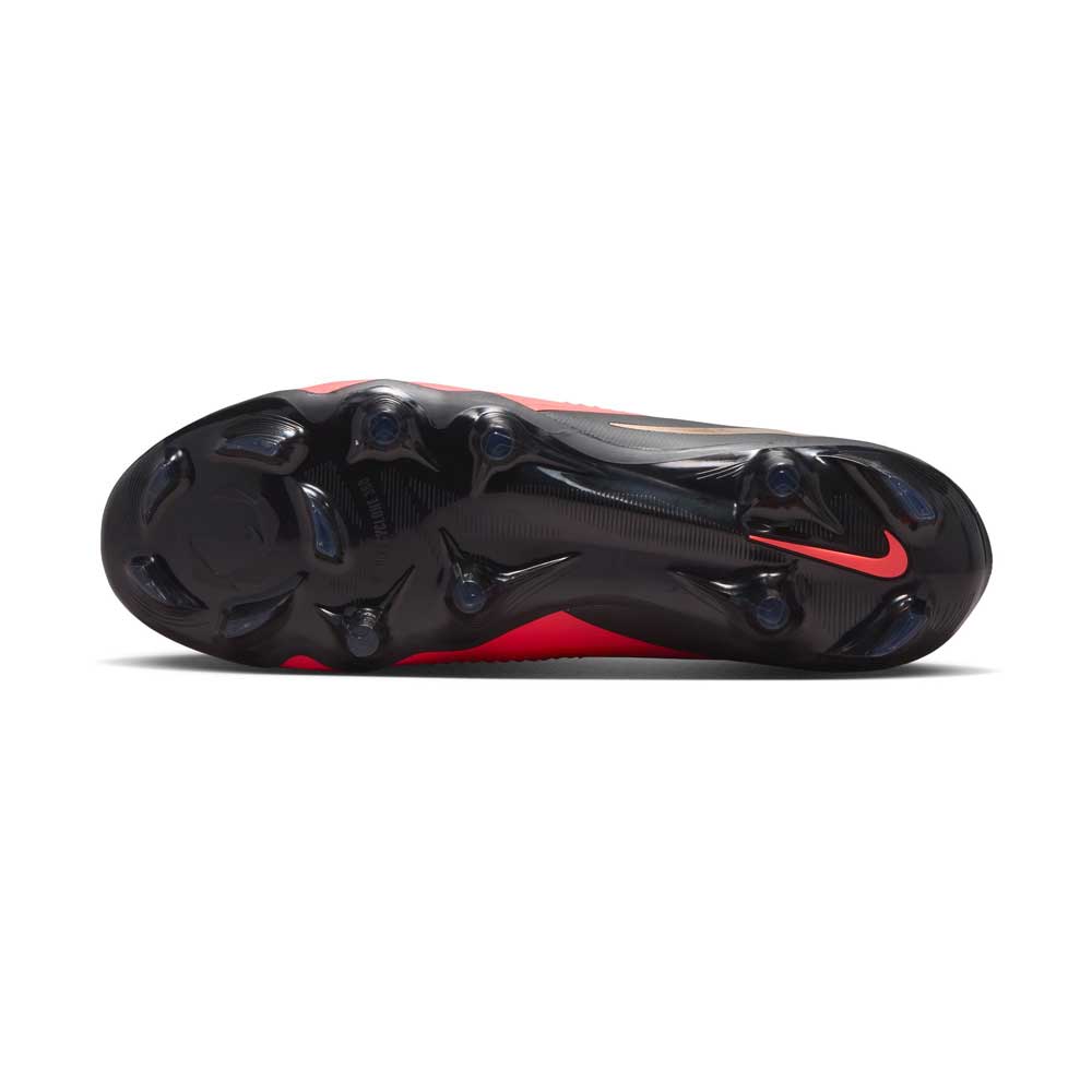 Phantom 6 High Pro FG Soccer Cleat - Bright Crimson/Black/Bright Crimson - Regular (D)