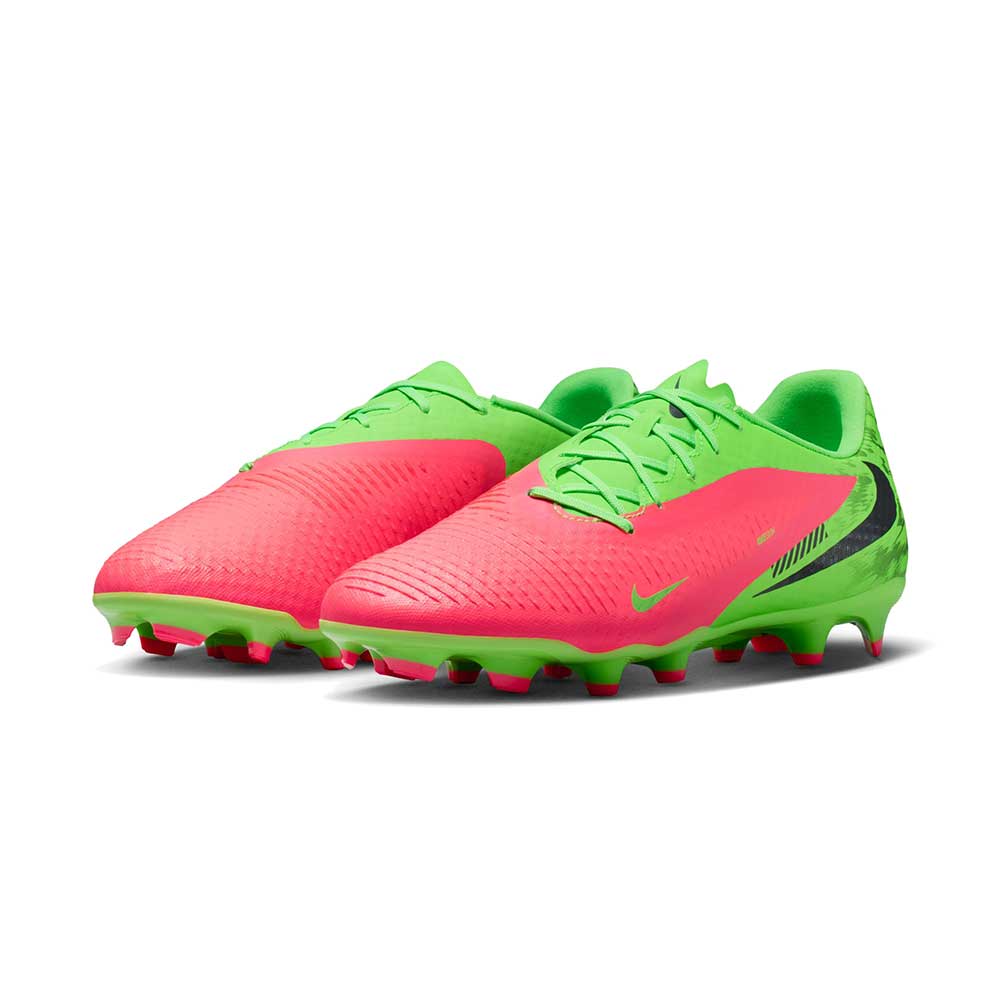 Phantom 6 Low Academy EH FG/MG  - Hot Punch/Black/Green Strike - Regular (D)