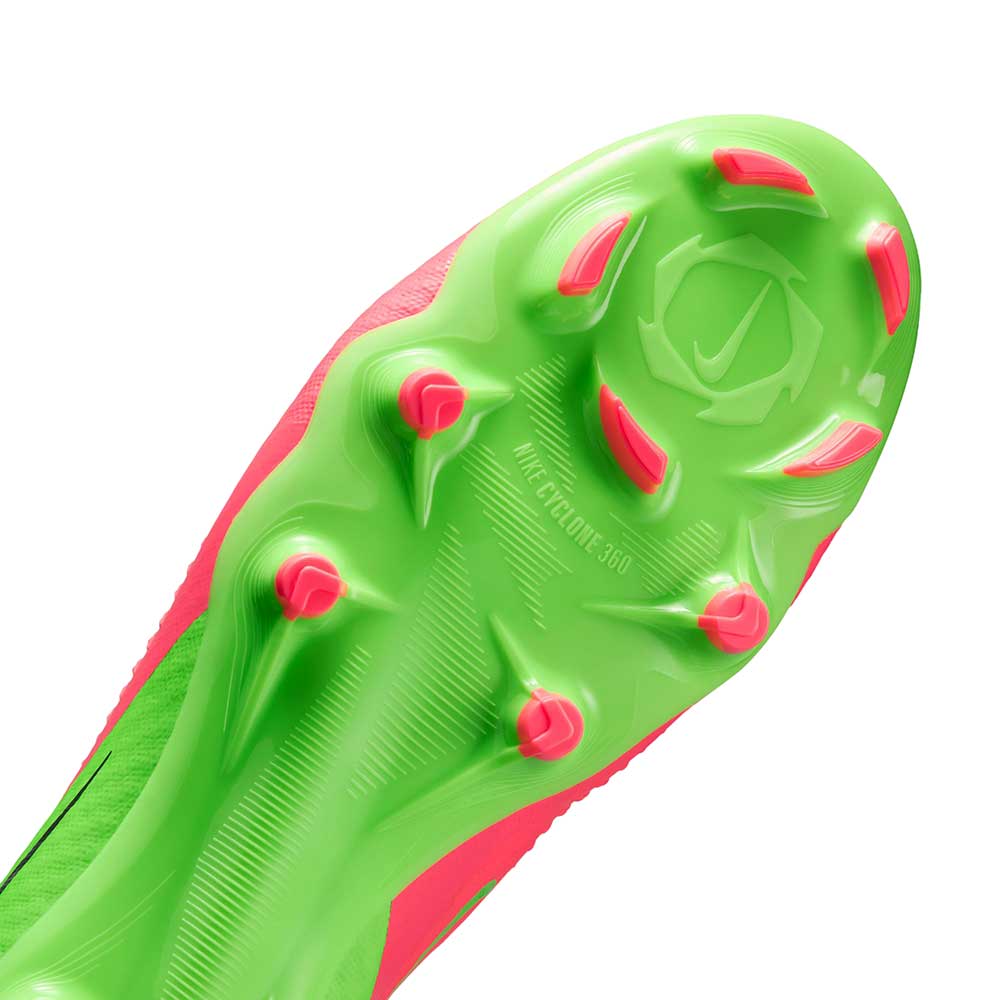 Phantom 6 Low Academy EH FG/MG  - Hot Punch/Black/Green Strike - Regular (D)