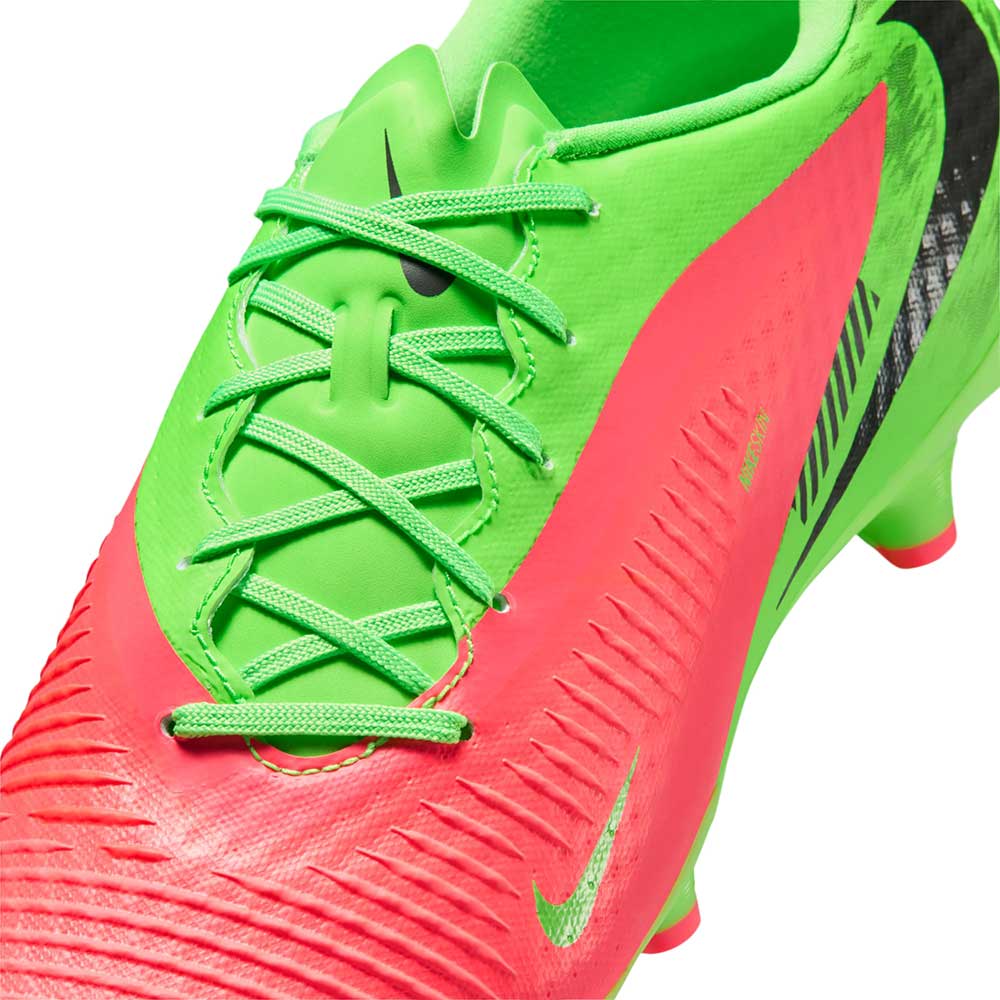 Phantom 6 Low Academy EH FG/MG  - Hot Punch/Black/Green Strike - Regular (D)