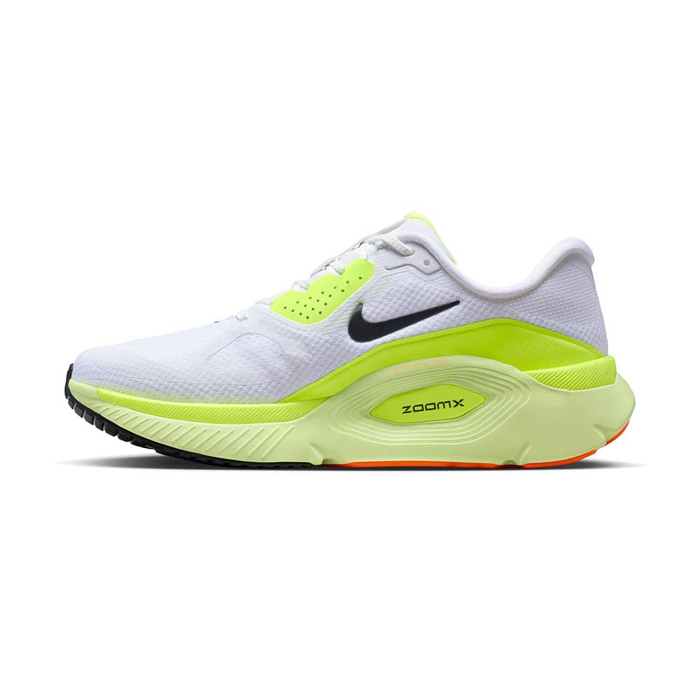 Men's Nike Structure Plus - White/Black/Pure Platinum/Volt - Regular (D)