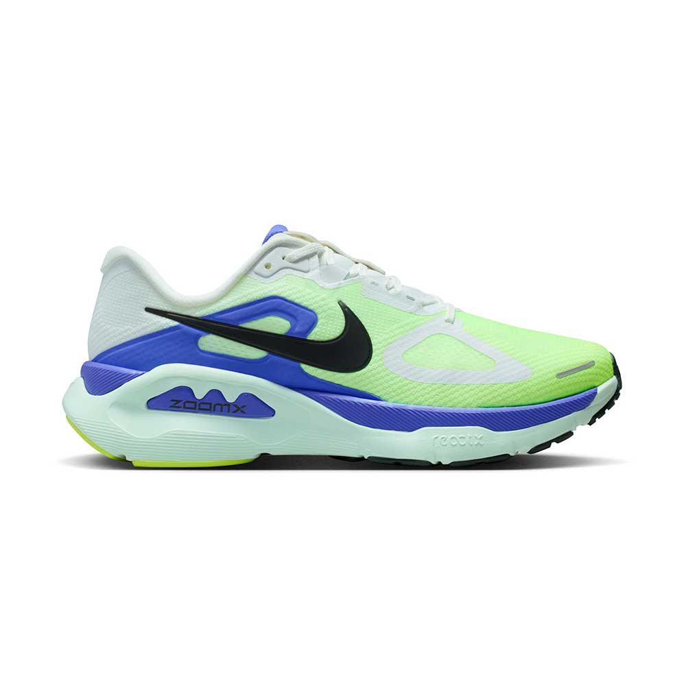 Men's Nike Structure Plus - White/Black Spruce/Volt Ice/Barely Green - Regular (D)
