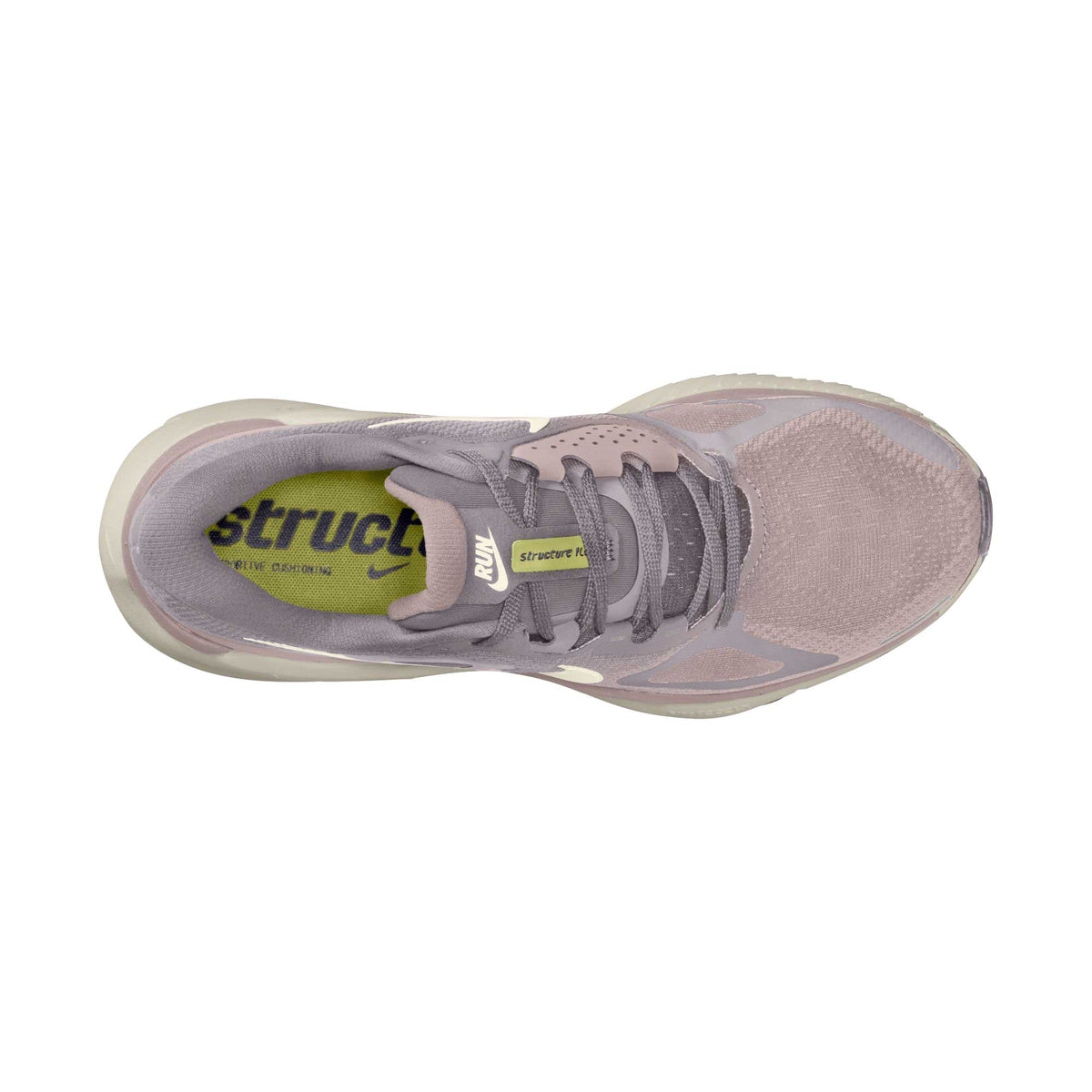 Women's Nike Structure Plus - Silver Lilac/Sail/Particle Rose - Regular (B)