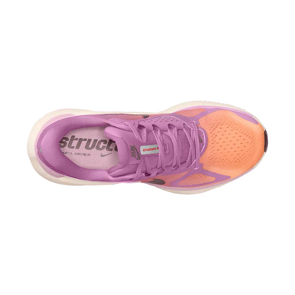 Women's Nike Structure Plus Running Shoe - Light Magenta/Tattoo/Orange Pulse/Pink Foam - Regular (B)