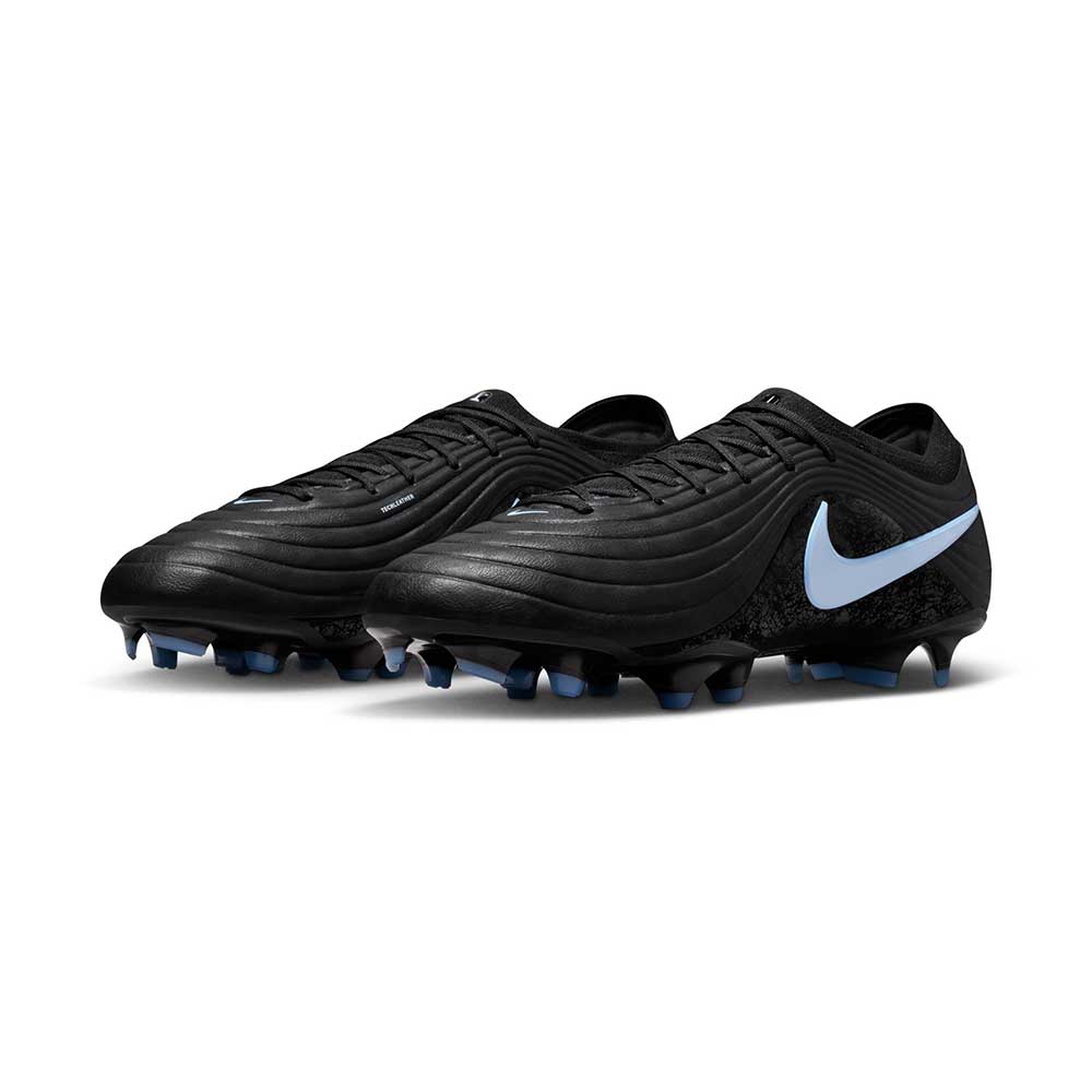 Tiempo Maestro Elite FG Soccer Cleat - Black/Ice Blue - Regular (D)