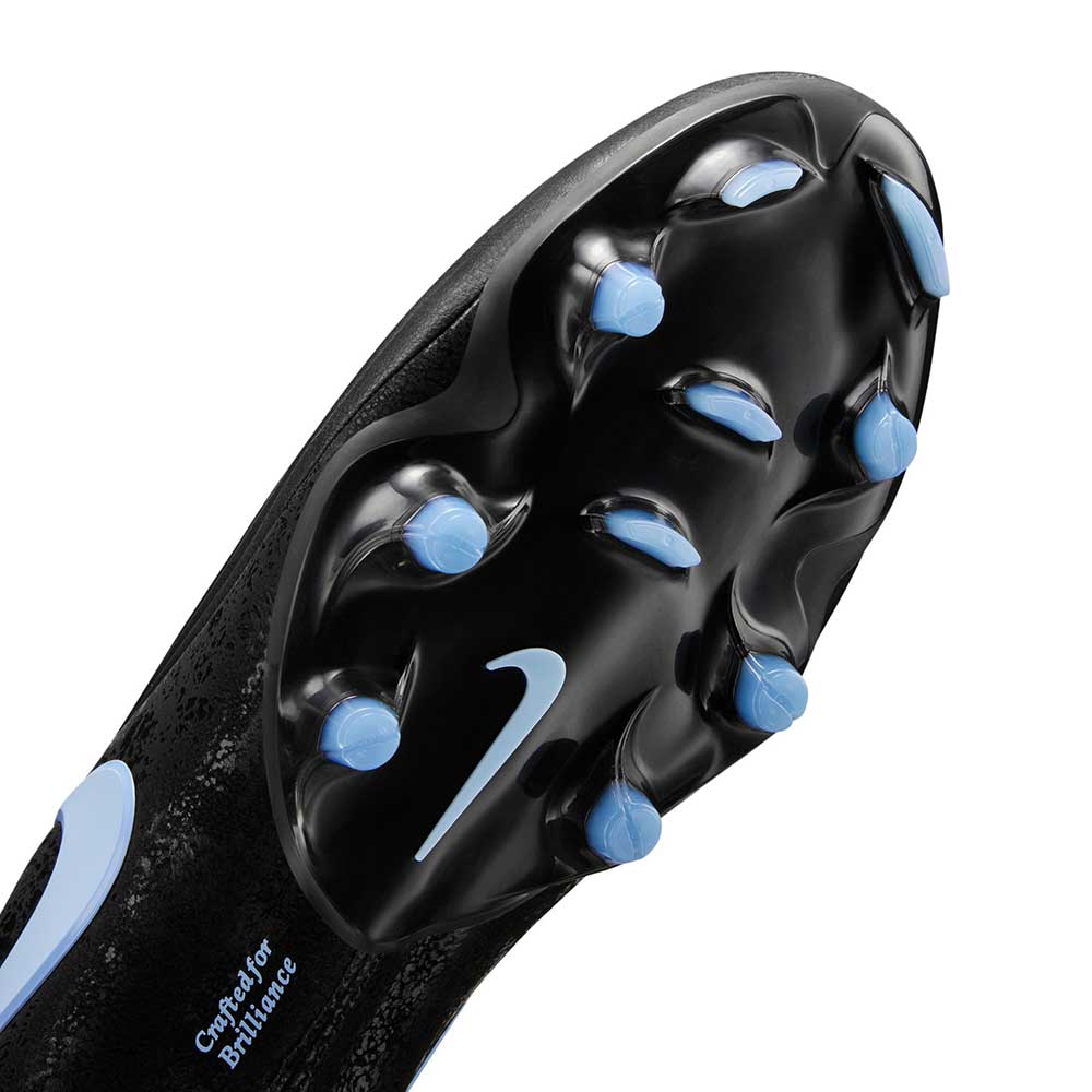 Tiempo Maestro Elite FG Soccer Cleat - Black/Ice Blue - Regular (D)