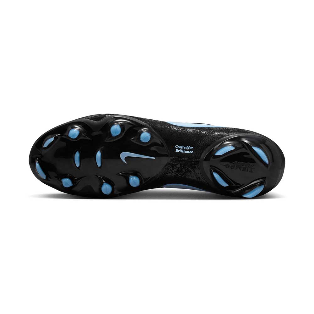 Tiempo Maestro Elite FG Soccer Cleat - Black/Ice Blue - Regular (D)
