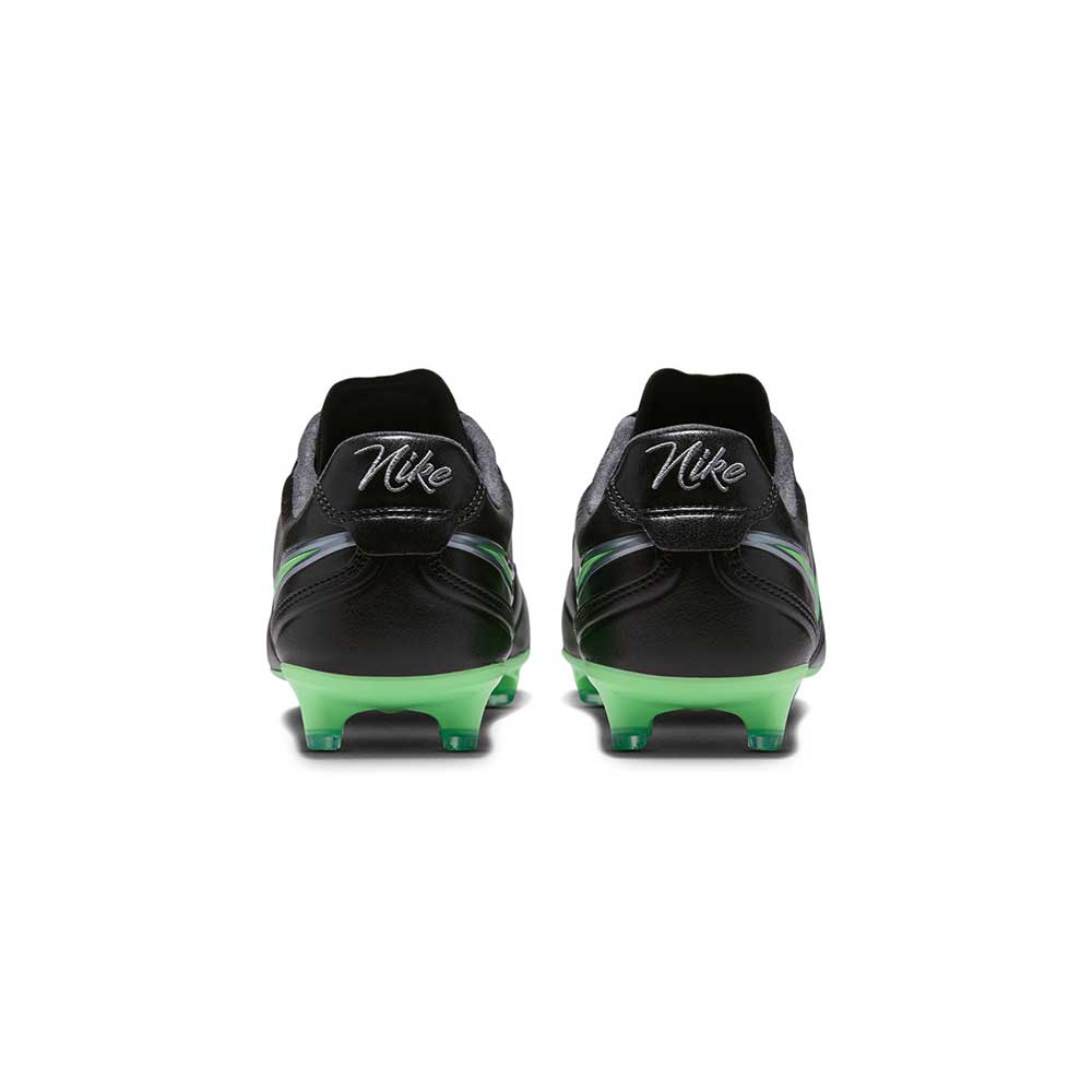 Tiempo Ligera Pro FG Soccer Cleat - Black/Black/Illusion Green - Regular (D)