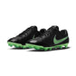 Tiempo Ligera Pro FG Soccer Cleat - Black/Black/Illusion Green - Regular (D)