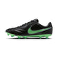 Tiempo Ligera Pro FG Soccer Cleat - Black/Black/Illusion Green - Regular (D)