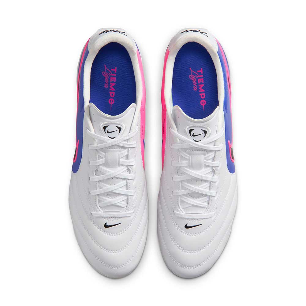 Tiempo Ligera FG - White/Black/Racer Blue - Regular (D)