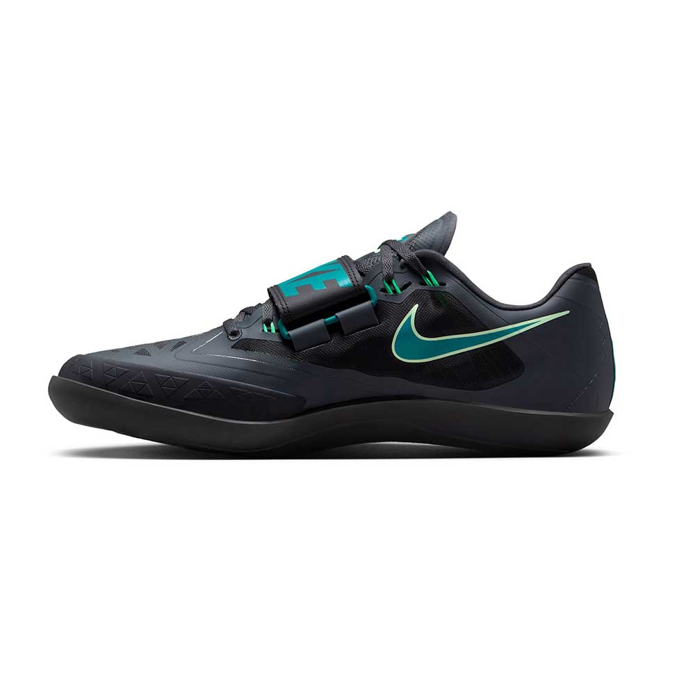 Nike Zoom SD 4 Track & Field Throwing Shoes - Black/Bright Spruce/Vapor Green - Regular (D)