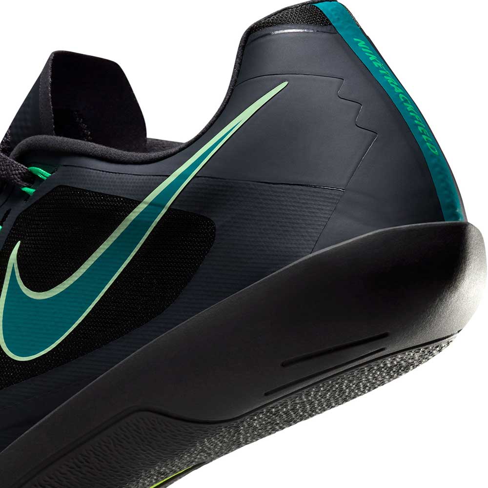 Nike Zoom SD 4 Track & Field Throwing Shoes - Black/Bright Spruce/Vapor Green - Regular (D)