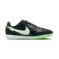 Tiempo Street Gato Indoor Soccer Shoe - Black/Illusion Green/Black - Regular (D)