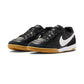 Men's Tiempo Street Gato Indoor Soccer Shoe - Black/White - Regular (D)