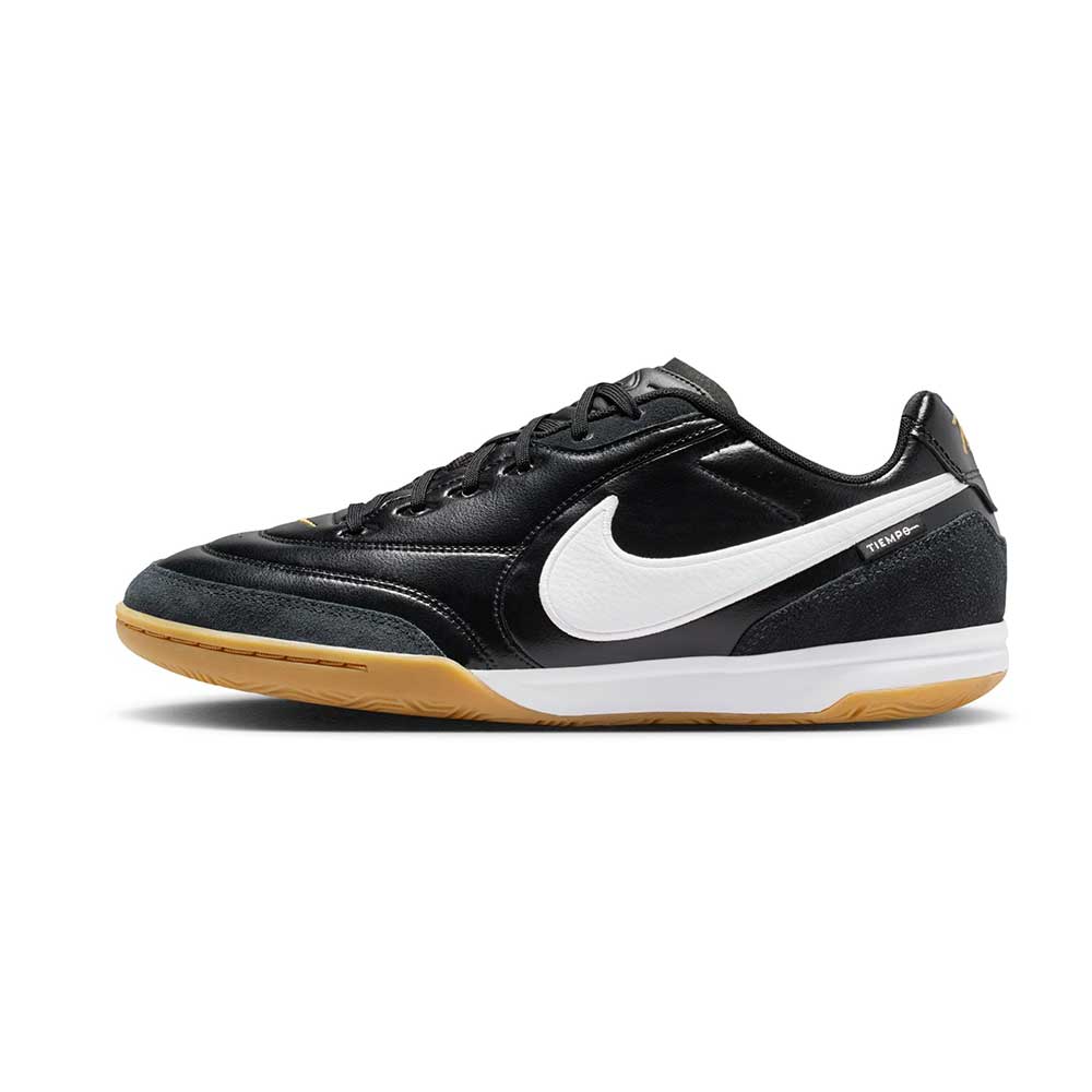 美品　NIKE TIEMPO フットサルシューズ ホワイト/ブラック　 27cm Men's Tiempo Street Gato Indoor Soccer Shoe - Black/White