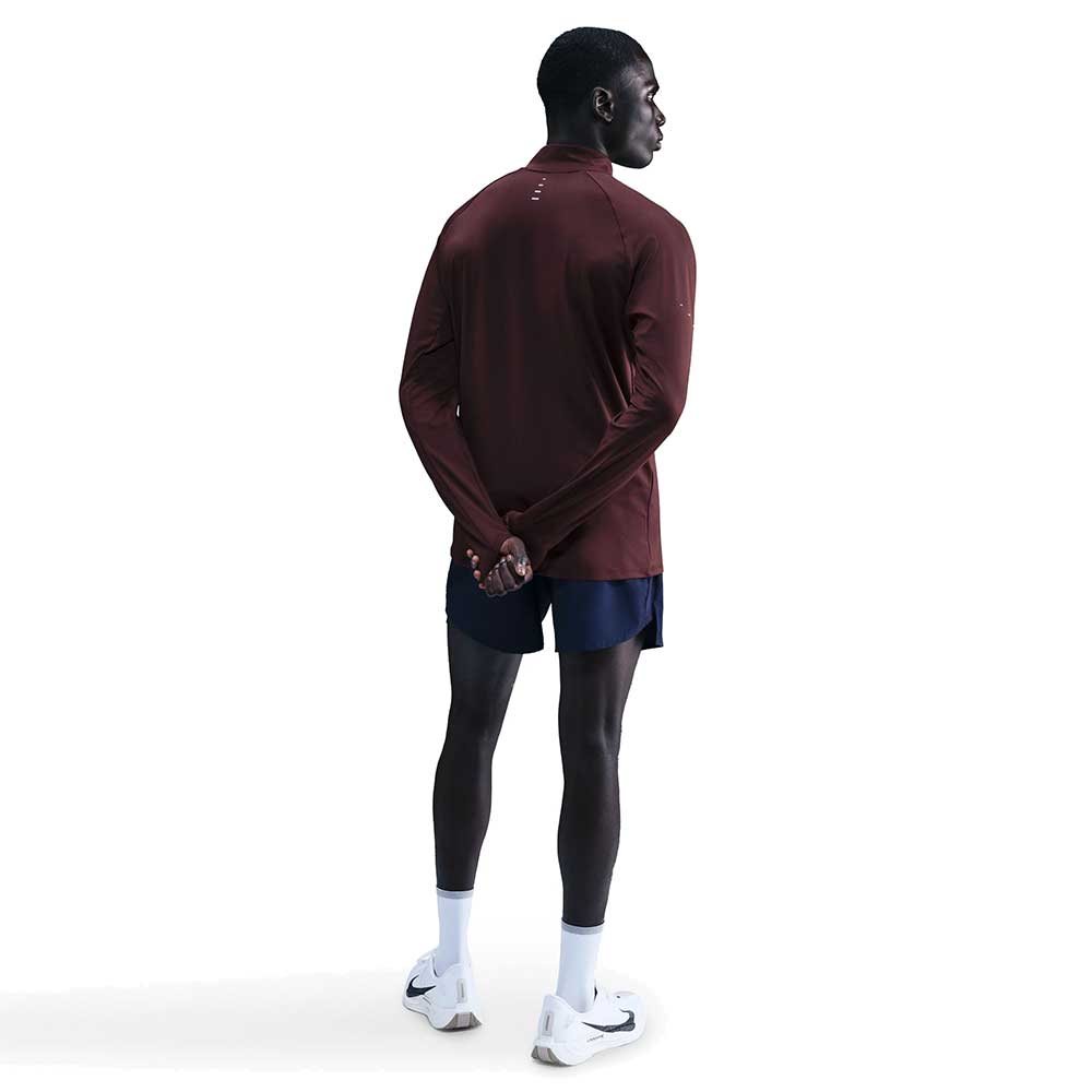 Men's Nike Dri-FIT Stride 1/2 Zip Midlayer - Burgundy Crush