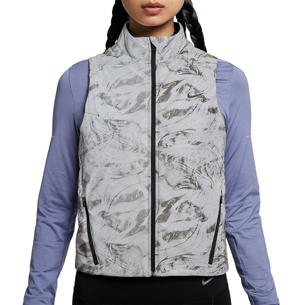 Women's Nike Swift Therma-FIT Reflective Vest - Vast Grey