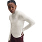 Women's Therma-FIT Turtle-Neck Running Top - Sail