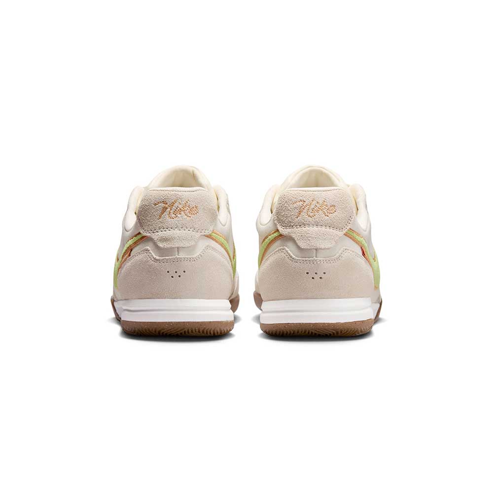 Tiempo Street Gato PRM Indoor Soccer Shoe - Chalk/Lemon Venom/Moon Particle - Regular (D)