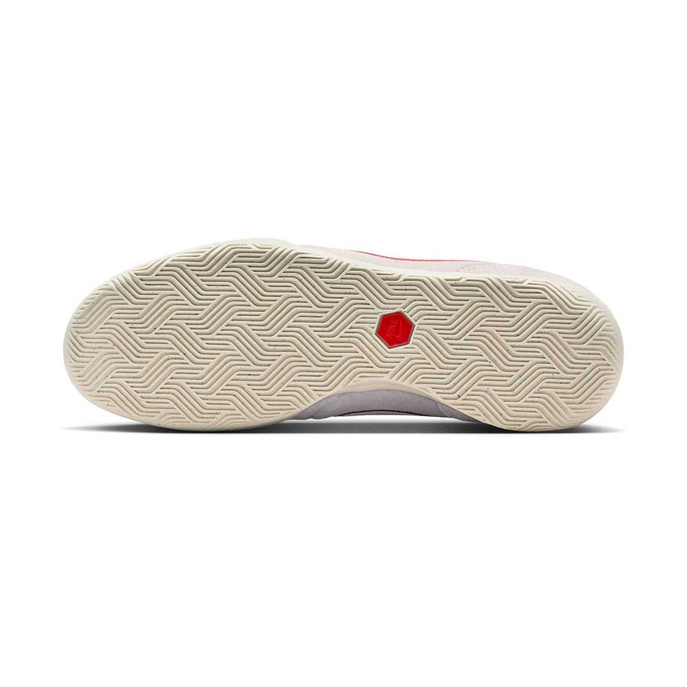 Men's Tiempo Street Gate PRM Soccer Shoe - Moon Particle/Chalk/Team Red - Regular (D)